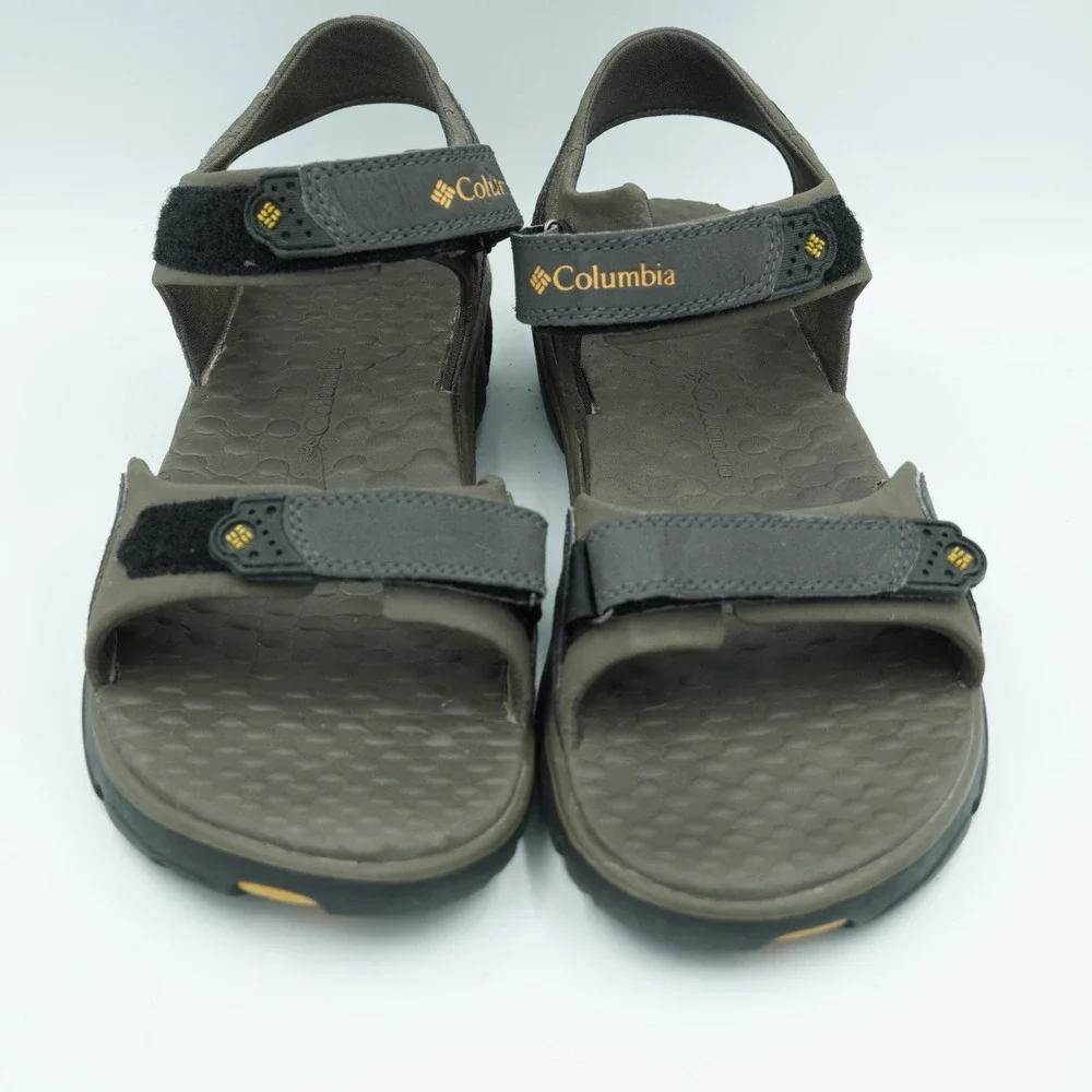 Columbia Mens 10 Outdoor Hiking Sandals Olive Green Strap Comfort‎ Water Shoes